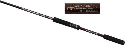 Спиннинговое удилище Xesta Black Star Rock S73M 2,22м, 7-28гр, 109гр